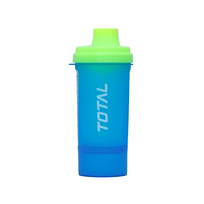 TOTAL Protein Shaker Bottle – Leakproof Gym Blender with Mixing Mesh for Pre/Post Workout Drinks-56303