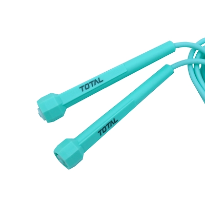 TOTAL Adjustable Skipping Rope for Fitness &amp; Weight Loss-Light Green-0312-1