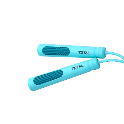 TOTAL Adjustable Skipping Rope for Fitness &amp; Weight Loss-Sky Blue-0618-1