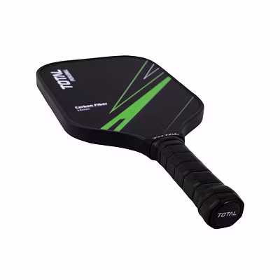 Total Pickleball Paddle for Indoor Outdoor-Carbon Fiber-16 MM-Green-1