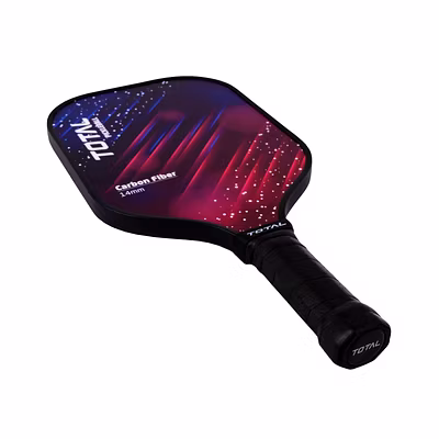Total Pickleball Paddle for Indoor Outdoor-Blue-14 MM-Carbon Fiber Surface-1