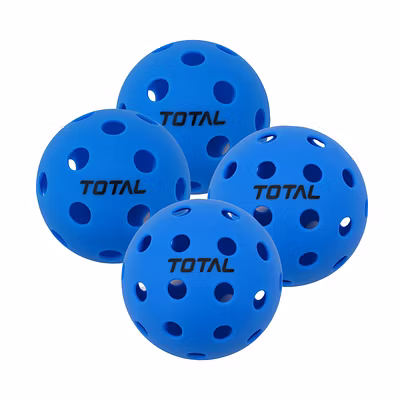 Total Pickleball Balls Pack of 4 (2 Indoor &amp; 2 Outdoor)-57016
