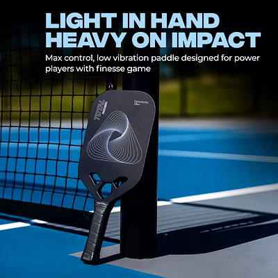 Total Pickleball Paddle Racket - Premium Thermo Carbon Fiber 13MM Design-3