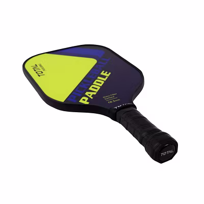 Total Pickleball Paddle Racket with 14mm Glass Fiber surface-Lime/Navy-10.5 MM-1