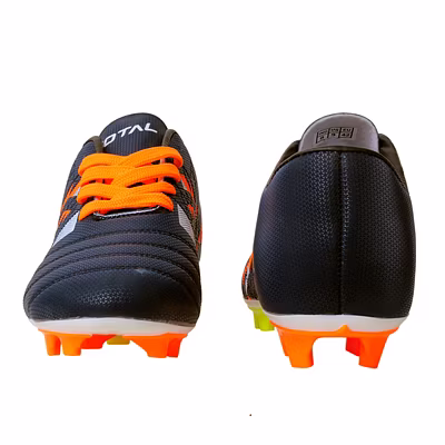 TOTAL Men’s Football Elite Stud Shoes-Orange/Black-10-ELITE STUD-1