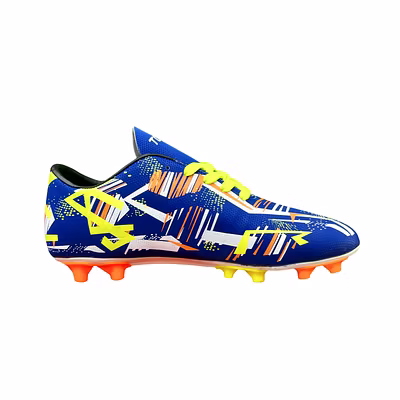 TOTAL Men's Football Hawk Stud Shoes-HAWK-4-Navy-Green-White-1