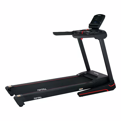 Total Motorized Treadmill TS-21 with Auto Incline &amp; 1.25HP DC Motor-57355
