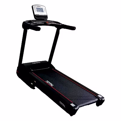 Total Motorized Treadmill TS-19 with Auto Incline &amp; Cushion System-57356