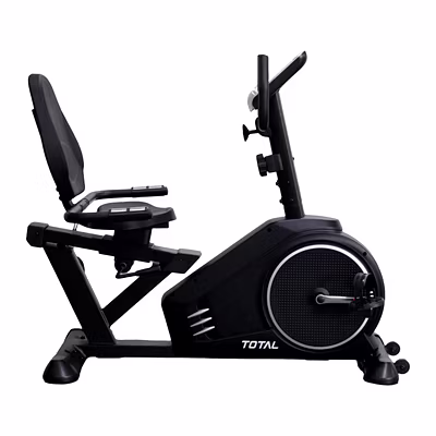 Total Recumbent Bike TS-29 with 5kg Flywheel &amp; 8 Resistance Levels-57361