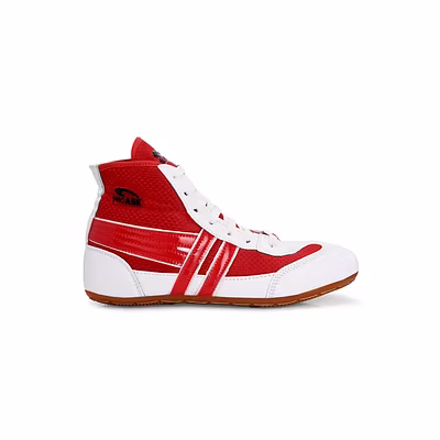 PRO ASE Power Raid- Kabaddi Shoes-PRO-ASE-KABADDI_White-Red_UK-6