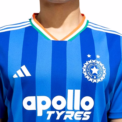 Adidas India T20 International Cricket Fan Jersey for Men Breathable Match Day Wear-M-M-5