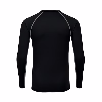 TOTAL Compression Pro 6021 Nylon Inner Compression T-Shirt-Black-XL-1