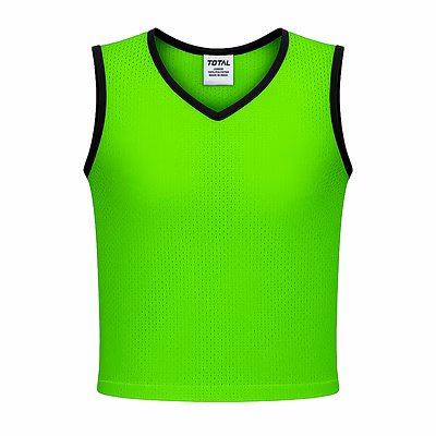 TOTAL Unisex Sports Training Bibs Vest for Football and Team Practice (Pack of 6)-57068
