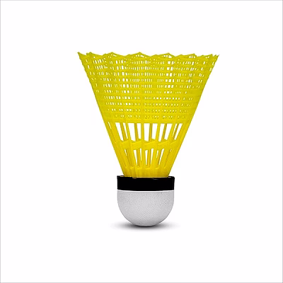 Li-Ning Future 9 Nylon Shuttlecock (Yellow, Pack of 6)-3
