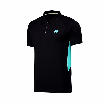 YONEX PM-S092-3005-CC8-S Comfort Club 8 Polo Shirt-JET BLACK-L-1