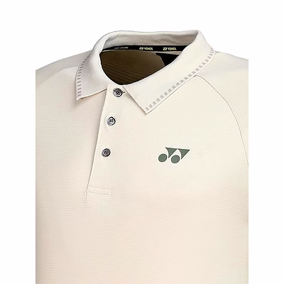 YONEX PM-S092-3005-CC8-S Comfort Club 8 Polo Shirt-OATMEAL-S-2