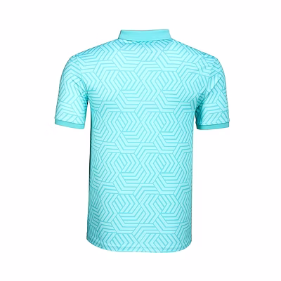 YONEX PM-S092-3006-CC8-S Comfort Club 8 Polo Shirt for Men-TURQUOISE-XL-2