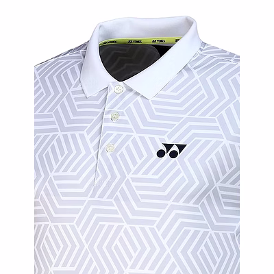 YONEX PM-S092-3006-CC8-S Comfort Club 8 Polo Shirt for Men-WHITE-L-1
