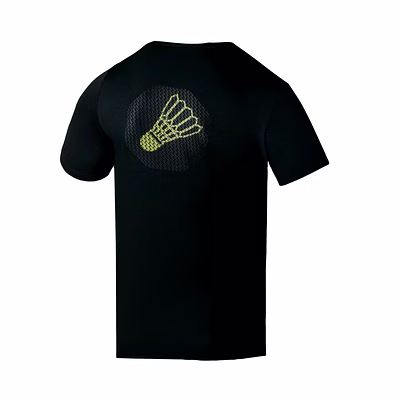 Yonex RM-S092-3042-EASY5-S Badminton T-shirt Mens Round Neck-JET BLACK-S-1