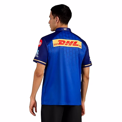 MUMBAI INDIANS IPL MEN'S FAN JERSEY 2026-S-Polyester-Blue-3