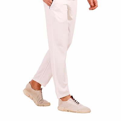 Total Men’s Cricket Pants 79 PRO - Performance Stretch Trousers-White-38-4