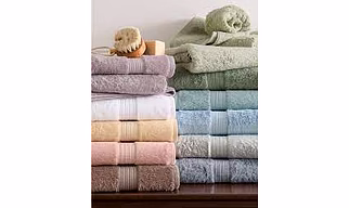 Cotton Terry Bath Towels