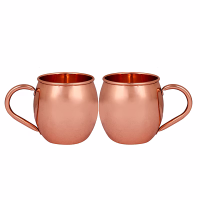 copper plain mug 500 ml
