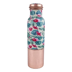 Meena Copper Water bottle with attractive Design