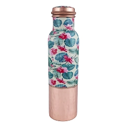 Meena Copper Water bottle with attractive Design