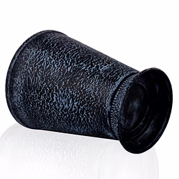 Copper Glass with Elegant Marble Look - Perfect for Dining Ambiance