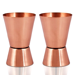 Copper Peg Measurer for Elegant Cocktail Pouring
