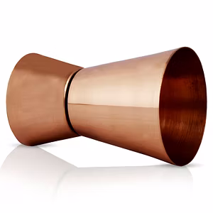 Copper Peg Measurer for Elegant Cocktail Pouring