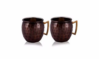 Handcrafted Copper Shot Mug for Elegant Beverage Enjoyment