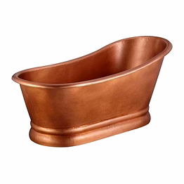 luxury handcrafted copper bath tub | timeless elegance & sophistication