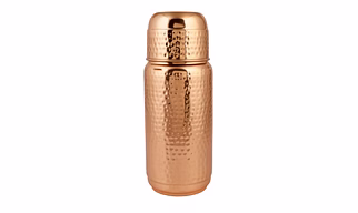 Handcrafted Copper 2 LTR JUMBO  Water Bottle for Sustainable Hydration