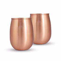 premium handcrafted copper glass - unique addition to your home decor