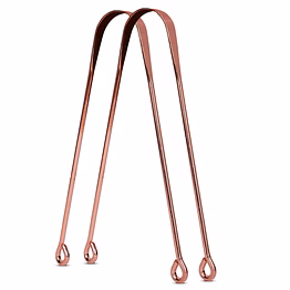 pure copper minda tongue cleaner for optimal oral health