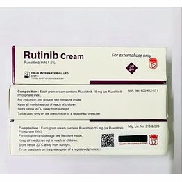ruxolitinib rutinib cream 1.5%