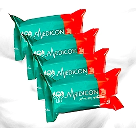 MEDICON's ABSORBENT COTTON ROLL 30gram weight for Medical, Surgical, Self care use