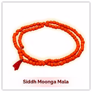 Siddh Moonga Mala (Red Coral Mala)