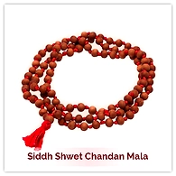 White Chandan Mala