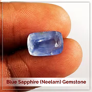 Blue Sapphire (Neelam) Gemstone