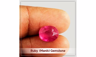Ruby (Manik) Gemstone