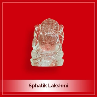 Crystal (Sphatik) Lakshmi