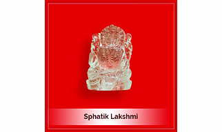 Crystal (Sphatik) Lakshmi