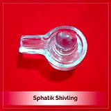 Sphatik (Crystal) Shivling