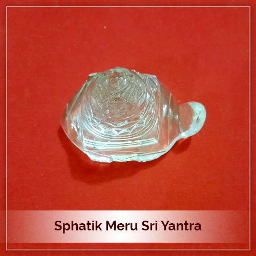 Sphatik Meru Shree Yantra