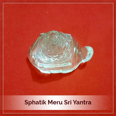 Sphatik Meru Shree Yantra