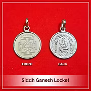 Siddh Ganesh Locket