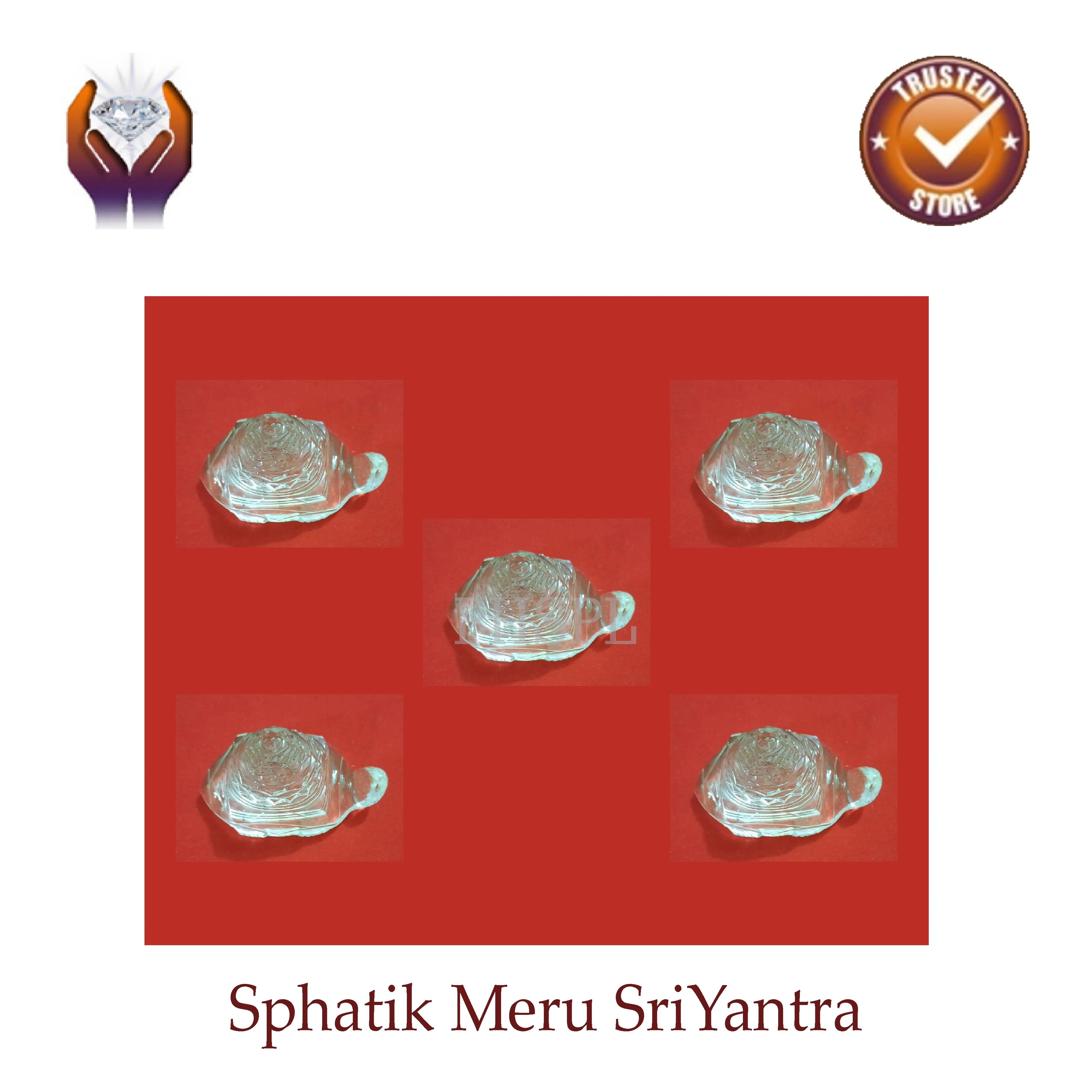 Sphatik Meru Shri Yantra